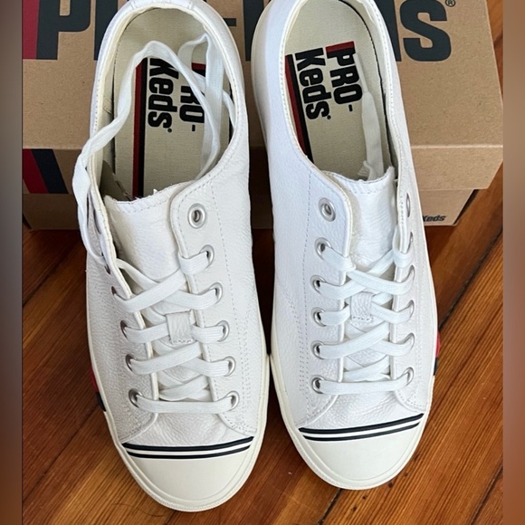 Pro Keds Royal Lo White canvas sneakers men’s size 5 women’s size 7 unisex $80 - Picture 6 of 14